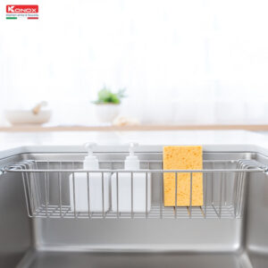 Chậu rưới bát 1 hố chống xước phong cách Nhật Bản Tari 7648SR