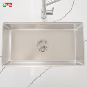 Chậu rửa bát 1 hố chống xước Konox 8146Su dekor