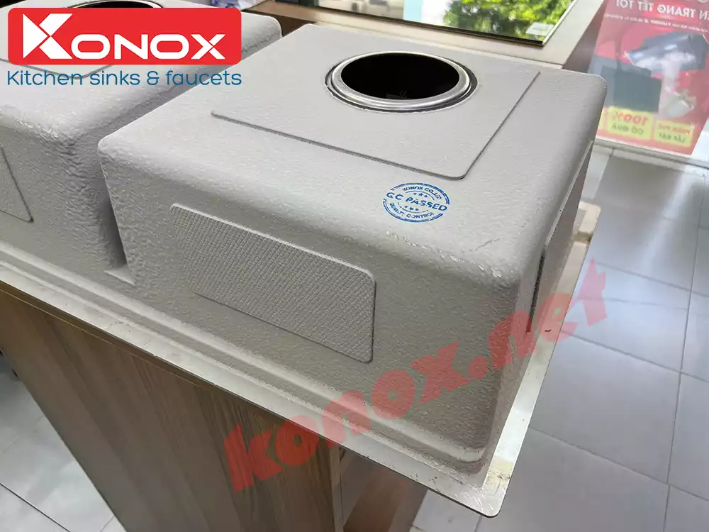 Chậu rửa rửa KONOX Workstation Sink – Topmount Sink KN8850TD chau rua chen konox kn8850td 1