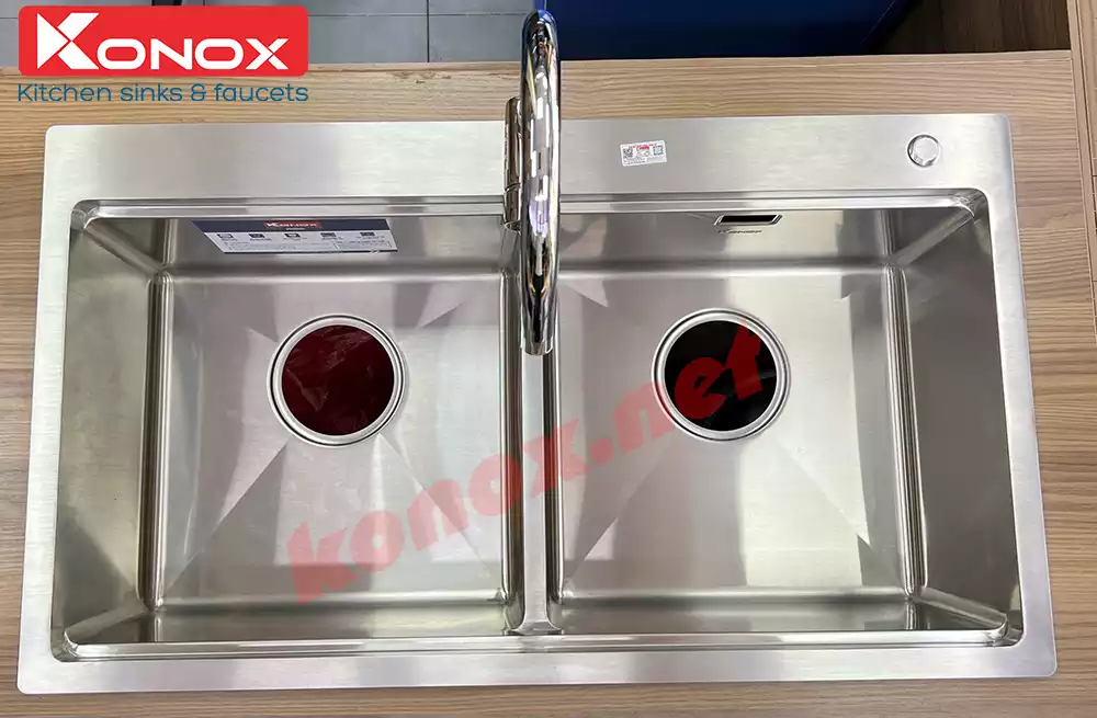 Chậu rửa rửa KONOX Workstation Sink – Topmount Sink KN8850TD chậu rửa chén Konox KN-8850TD