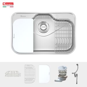 phu kien chau rua bat inox 1 ho chong xuoc Konox Tari 7851SR 1