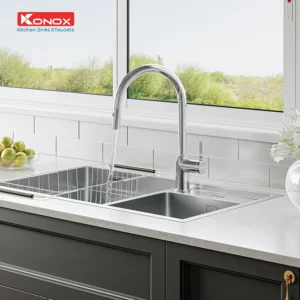 Vòi rửa dây rút alto chrome