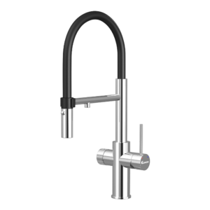 Vòi rửa bát thân mềm 3 đường nước Combi Chrome