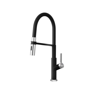 Vòi rửa bát thân mềm tema black