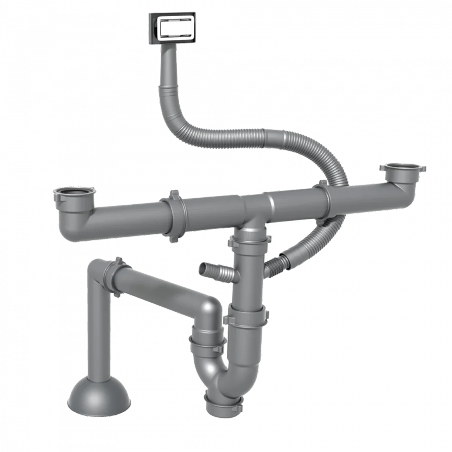 Đường ống xả Siphon Pipe Drain PD02 Siphon đôi Pd02